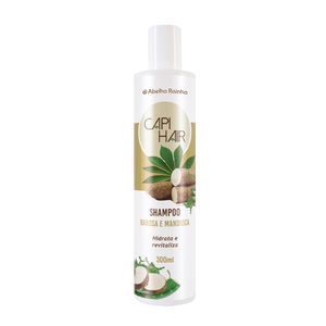 Capi Hair  Shampoo Hidratacao Revitalizadora Babosa e Mandioca 300 Ml